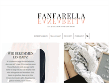 Tablet Screenshot of fanfarella.at